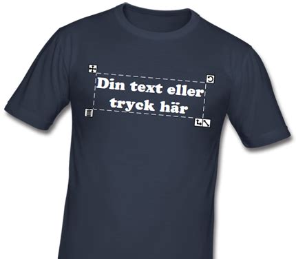 skapa t-shirt med tryck.